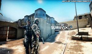 Counter-Strike 1.6 Survivor со скинами