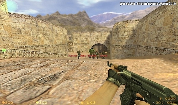 Скачать Counter-Strike 1.6 V43 Патч, V43 Next, Скачать Патч V43.